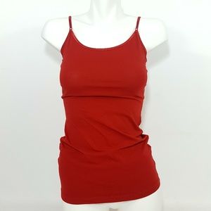 NEW Bozzolo Red Adjustable Spaghetti Strap Cami M
